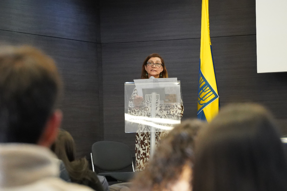 Our acting director, Dora Inés Rey, participates in the academic forum: &quot;Reserve areas for food production.