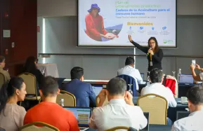 Primera reunión del equipo base Plan de Ordenamiento Productivo de la cadena de la acuicultura para el consumo humano