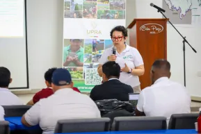 Mesa de trabajo con los líderes del Resguardo Hojal La Turbia del Pueblo Awá