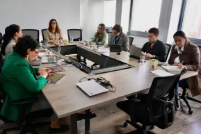La directora de la #UPRA, @dorairey, y el representante de @FAO_Colombia, avanzan en la consolidación del primer SIPAM en Colombia: el paisaje ganadero de sabana inundable de Paz de Ariporo.