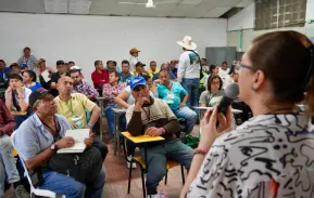 Desde Chicoral, Tolima, socializamos con los campesinos la importancia de las APPA y su aporte al #PactoPorLaTierraYLaVida.