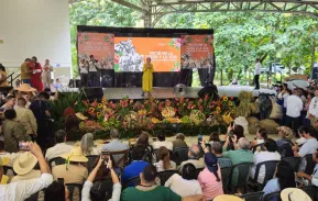 From Chicoral, Tolima, we discussed with farmers the importance of the APPA and their contribution to the #PactoPorLaTierraYLaVida.