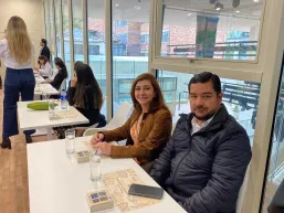 En el #DíaDeEuropa participamos en el "Conversatorio y cata de cacao" organizado por @UEenColombia