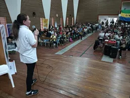 Nos encontramos en la Audiencia Pública del Territorio Campesino Agroalimentario (TECAM) del Macizo Norte de Nariño en La Unión, Nariño.