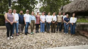 El sector agricultura liderado por la ministra  @MCarvajalinoV  realiza un recorrido por la Cuenca Baja del Río Sinú en Córdoba
