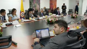 El director general de la #UPRA, Alberto Esmeral, participa en el Consejo Directivo No. 134 de la  @AgenciaTierras