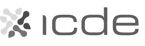 Logo ICDE Gris