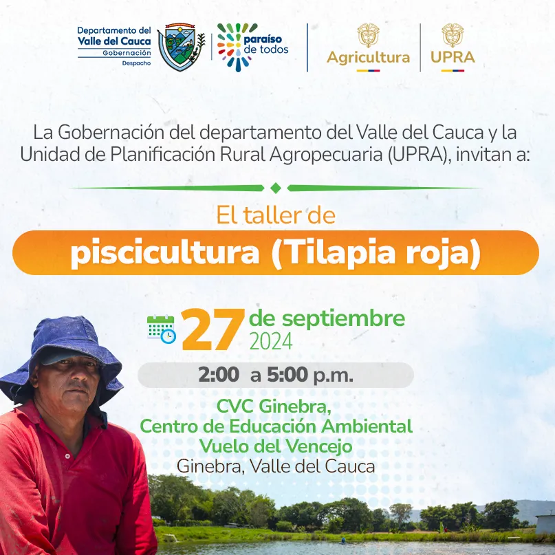 Taller de piscicultura (tilapia roja) Taller de piscicultura (tilapia roja)