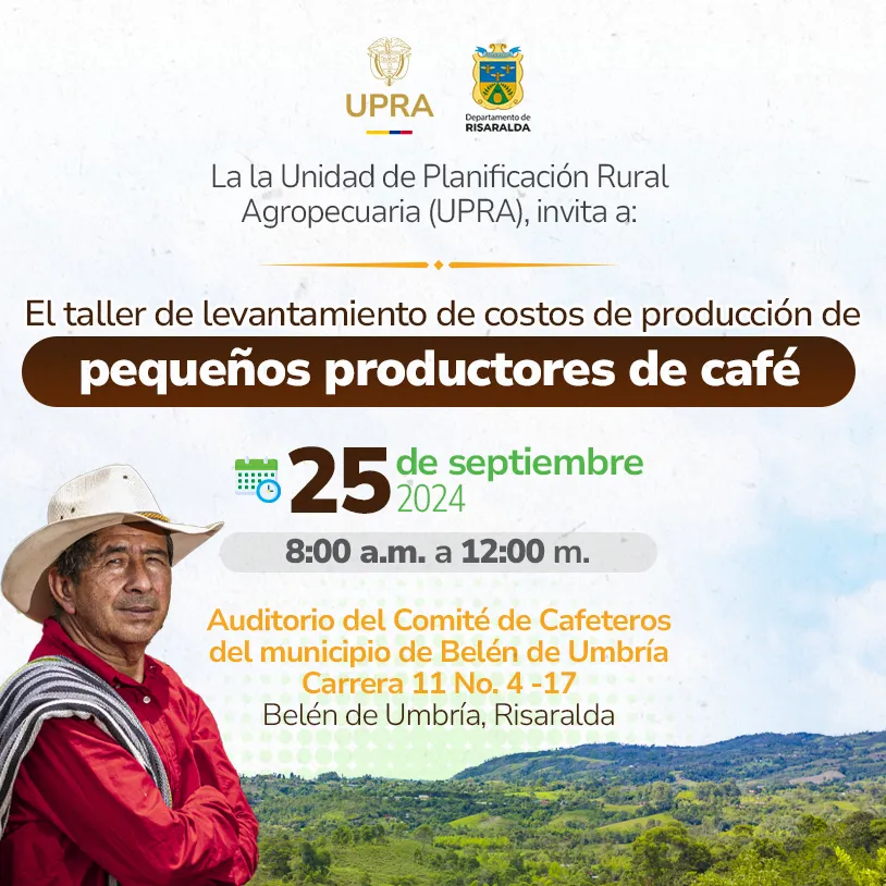 Levantamiento de costos de producción del cultivo del café Levantamiento de costos de producción del cultivo del café