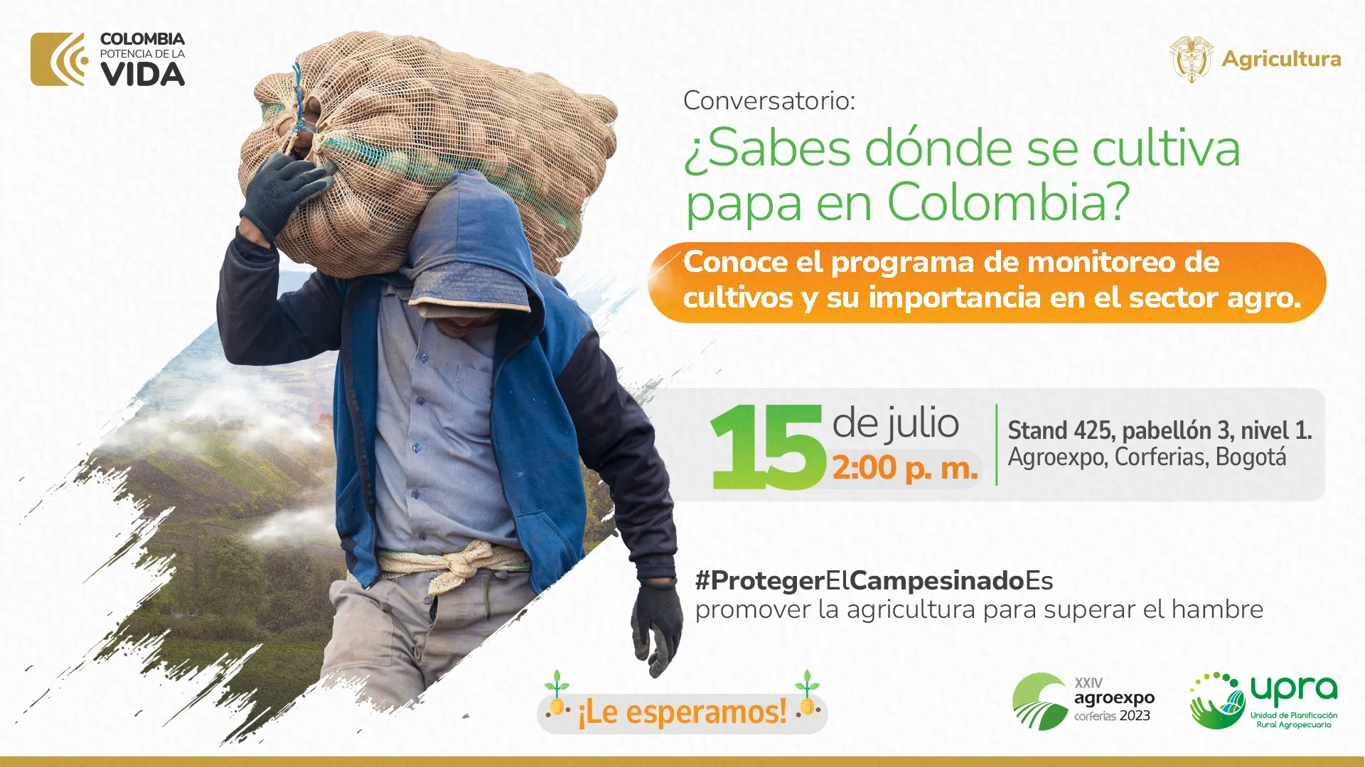 ¿Sabes dónde se cultiva papa en Colombia?