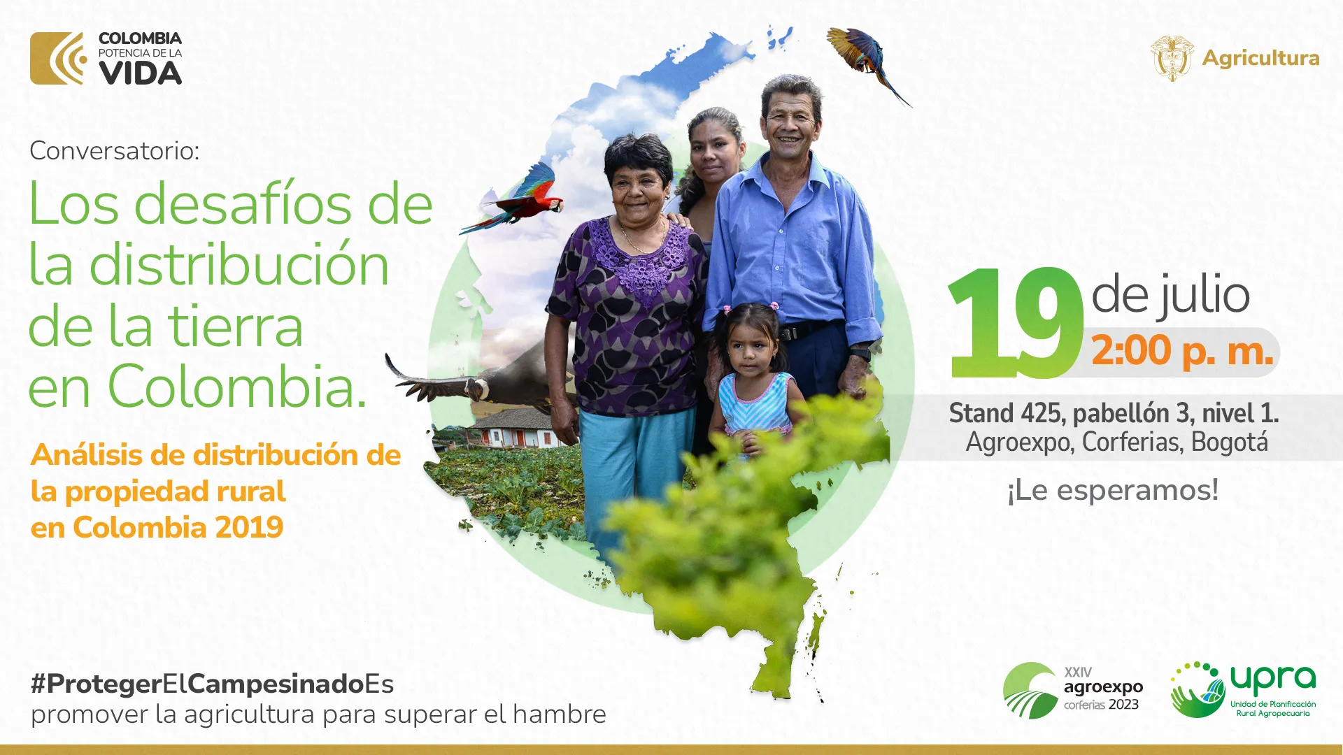Los desafíos de la distribución de la tierra en Colombia Los desafíos de la distribución de la tierra en Colombia