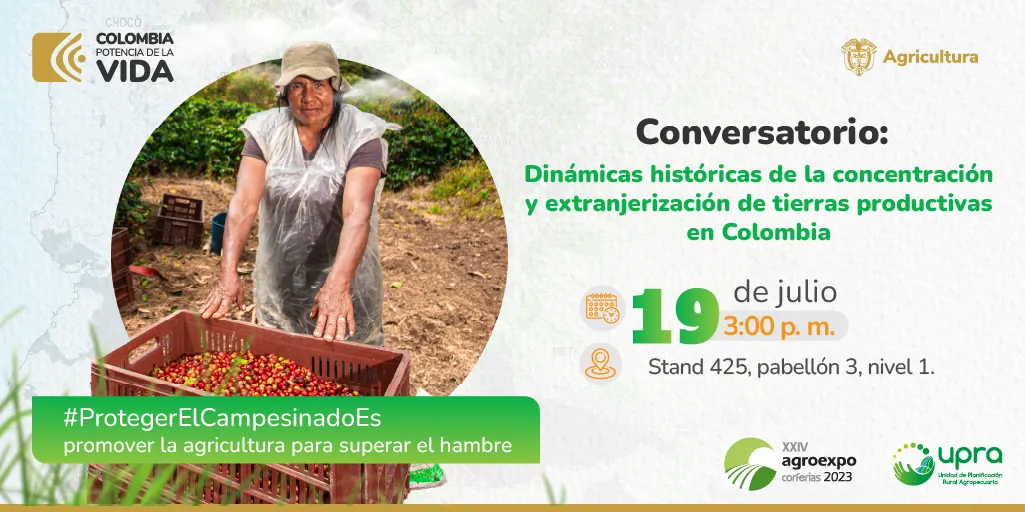 Dinámicas históricas de la concentración y extranjerización de tierras productivas en Colombia