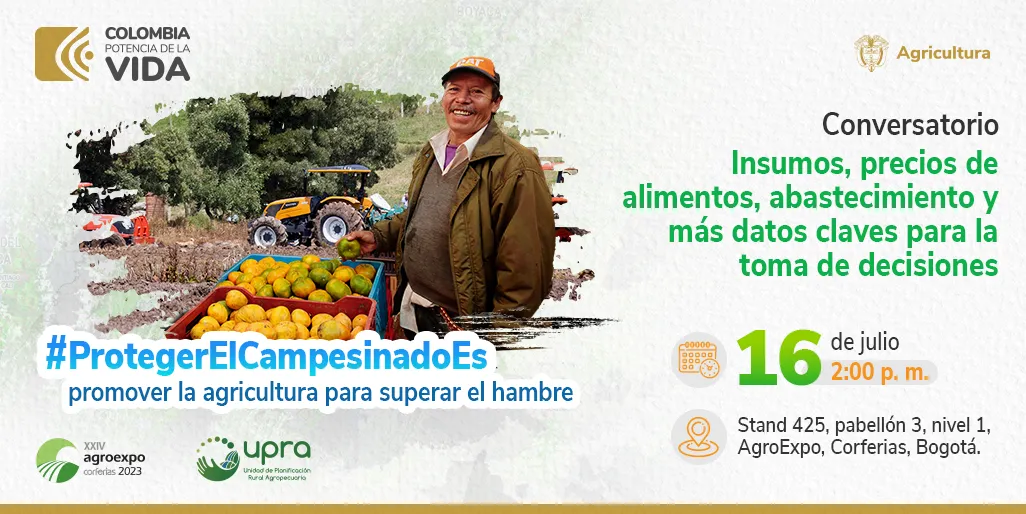 Insumos, precios de alimentos, abastecimiento y más datos claves para la toma de decisiones