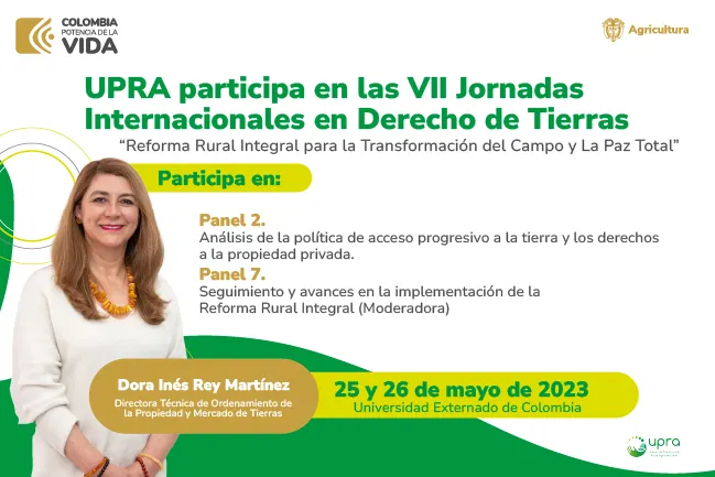 VII Jornadas Internacionales en Derecho de Tierras