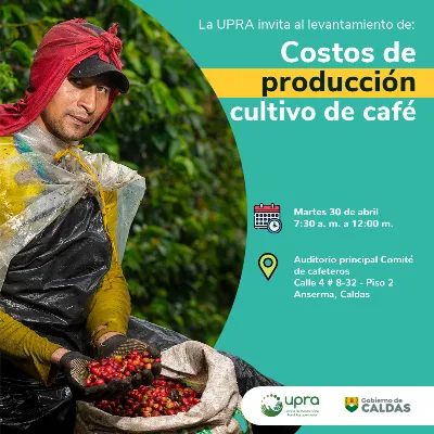 Levantamiento de costos de producción del cultivo del café