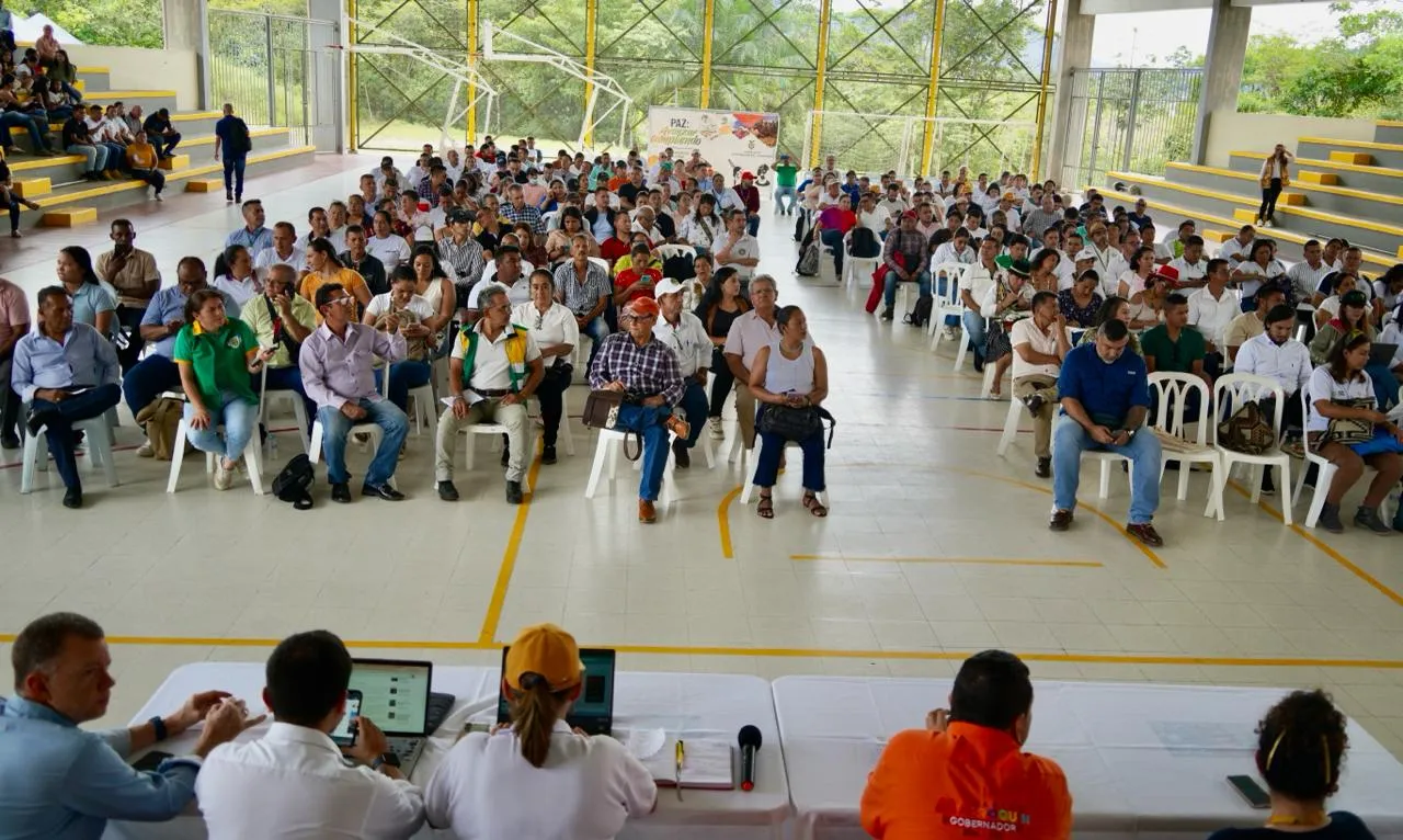 Presentes en la Asamblea Popular Campesina en Mocoa