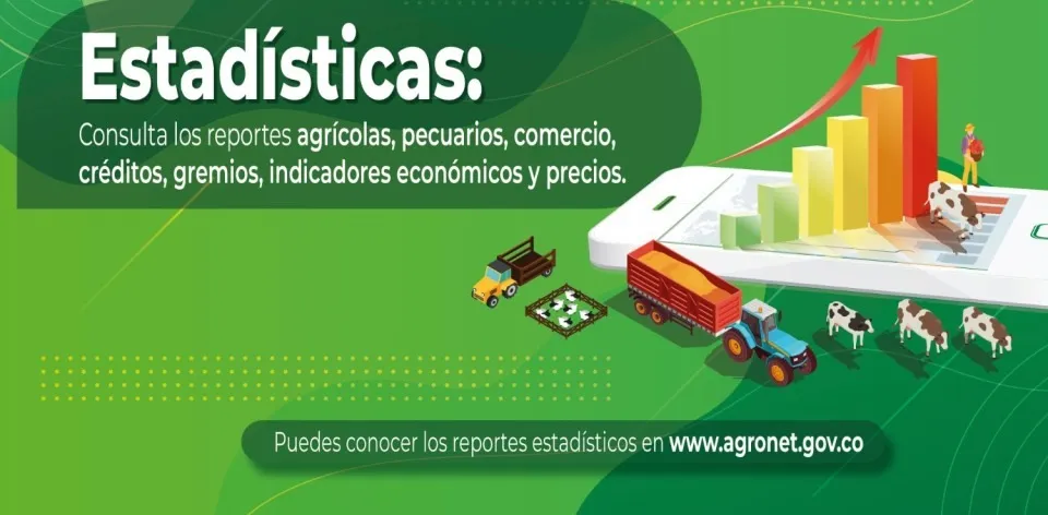 Agronet expone su módulo de estadísticas para la toma de decisiones en el sector agropecuario