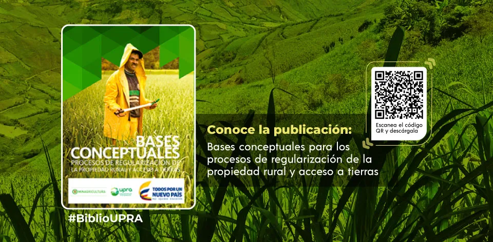 Bases conceptuales. Procesos de regularización de la propiedad rural y acceso a tierras Bases conceptuales. Procesos de regularización de la propiedad rural y acceso a tierras