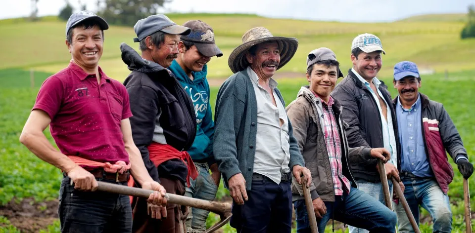 Colombia: un país buena papa Colombia: un país buena papa