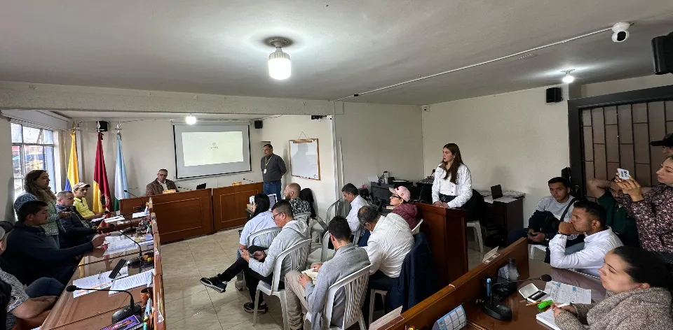 Concejo Municipal de Herveo conoce el proceso de identificación de las Áreas de Protección para la Producción de Alimentos