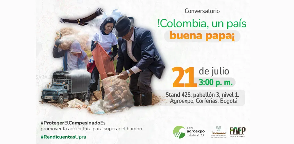 Conversatorio «Colombia, un país buena papa» Conversatorio «Colombia, un país buena papa»