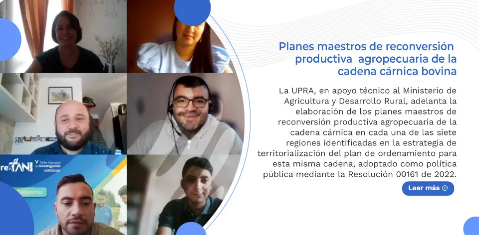 Planes de reconversión productiva agropecuaria de la cadena cárnica bovina
