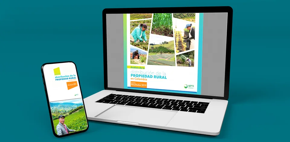 UPRA socializa boletín de análisis de la distribución de la tierra rural en Colombia 2019