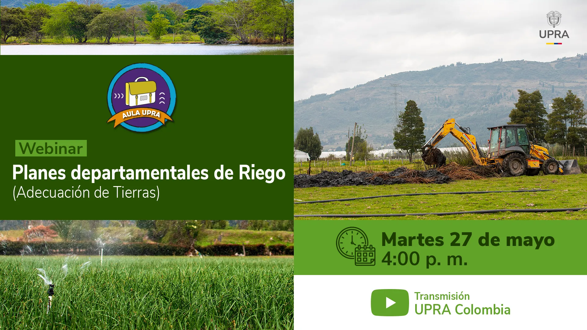 Planes Departamentales de Riego