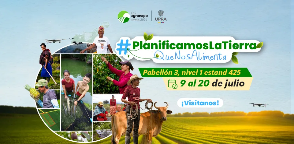 Agéndate con los profes del campo de la UPRA en Agroexpo 2025 