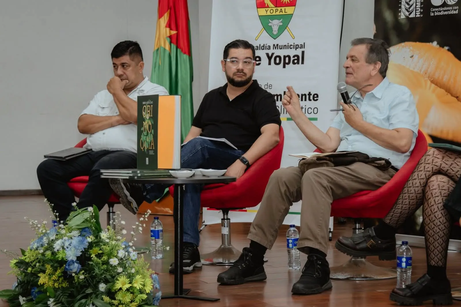 Nuestro director técnico Alexander Rodríguez participó en el panel “Paisajes urbano-regionales resilientes en la Orinoquia” realizado en Yopal.