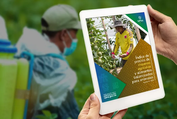 Índice de precios de agroinsumos agosto de 2025