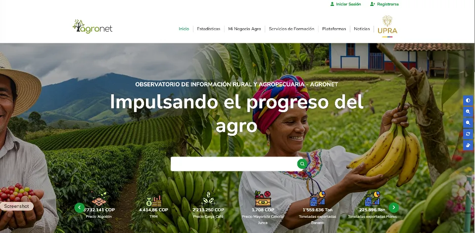 Agronet se renueva: nuevo diseño disponible  