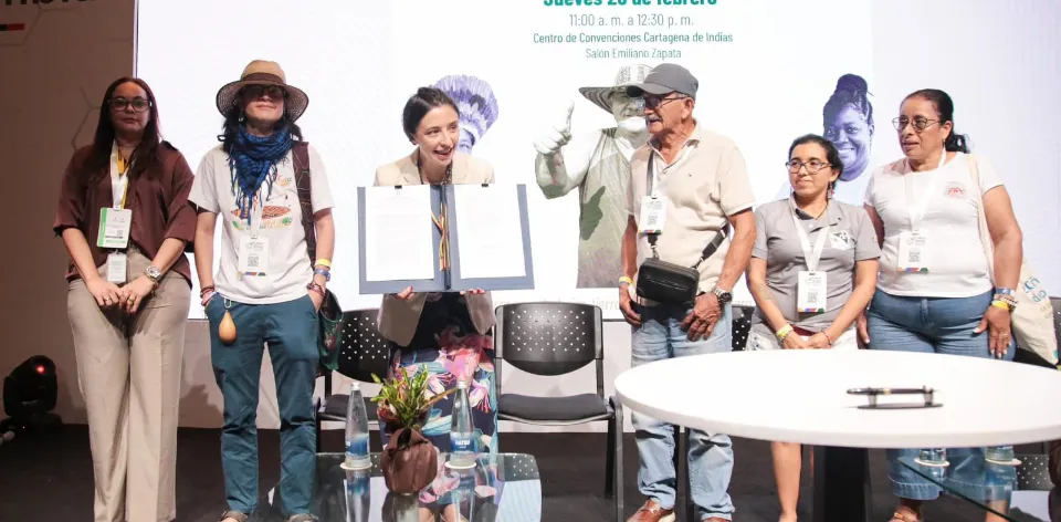 El Ministerio de Agricultura declara un Área de Protección para la Producción de Alimentos en Falan, Tolima