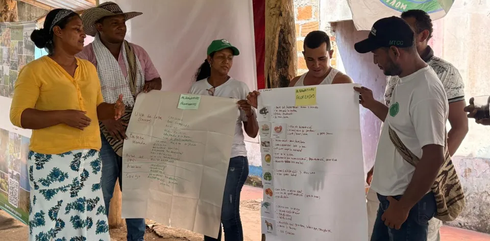 Comunidades del TECAM Nuevo Amanecer priorizan su futuro productivo para fortalecer la soberanía alimentaria
