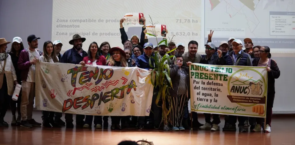No paramos de proteger los mejores suelos del país. Declaramos más de 5 mil hectáreas como Áreas de Protección para la Producción de Alimentos en Tenjo