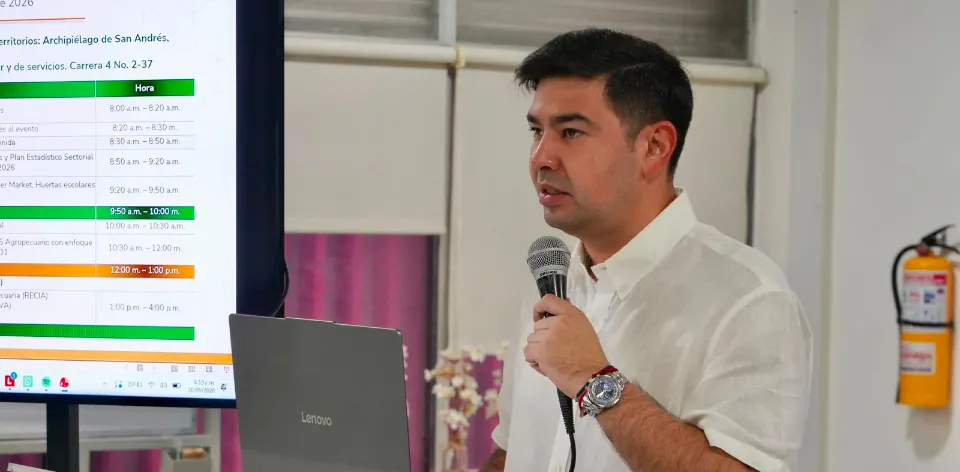 San Andrés, Providencia y Santa Catalina fue sede de la tercera plenaria de la Mesa de Estadísticas Agropecuarias 2026