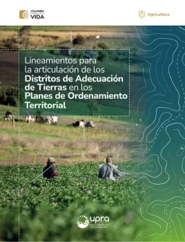 GUIDELINES FOR THE ARTICULATION OF LAND ADEQUACY DISTRICTS IN TERRITORIAL PLANNING PLANS
