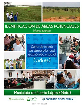 INFORME TÉCNICO IDENTIFICACIÓN DE ÁREAS POTENCIALES, ZIDRES