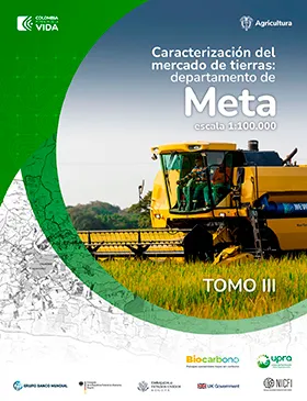 CARACTERIZACIÓN DEL MERCADO DE TIERRAS META. TOMO III