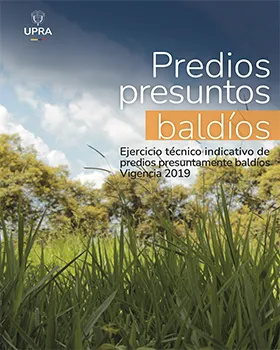 PRESUMED VACANT LAND. INDICATIVE TECHNICAL EXERCISE FOR PRESUMED VACANT LAND. VALIDITY 2019.