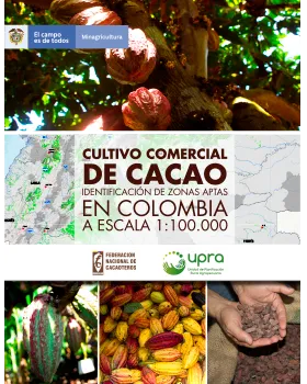 CULTIVO COMERCIAL DE CACAO ZONAS APTAS EN COLOMBIA A ESCALA 1:100.000